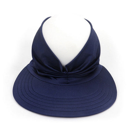 Adult Sun Visor Cap Elastic Sports Hat Empty Top Baseball Portable Beach Hat