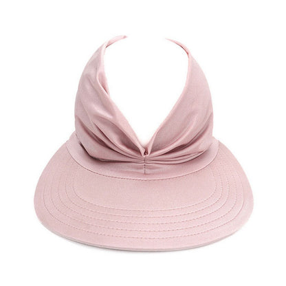Adult Sun Visor Cap Elastic Sports Hat Empty Top Baseball Portable Beach Hat