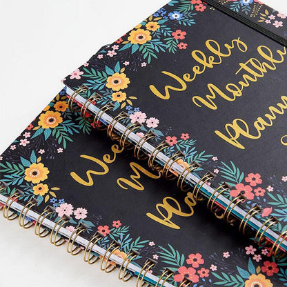 2022 Planner Weekly and Monthly with Tabs A5 Coil Notebook