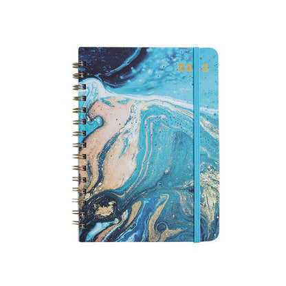 2022 Planner Weekly and Monthly with Tabs A5 Coil Notebook