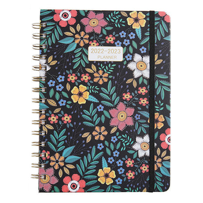 2022 Planner Weekly and Monthly with Tabs A5 Coil Notebook