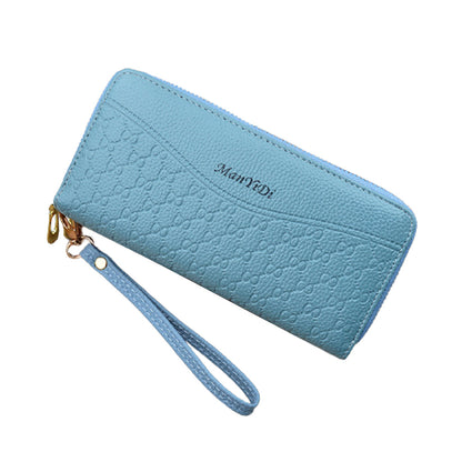 Women Fashion PU Leather Wallet Long Purse Handbag