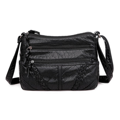 Women Leather Cross body Purse Shoulder Bag
