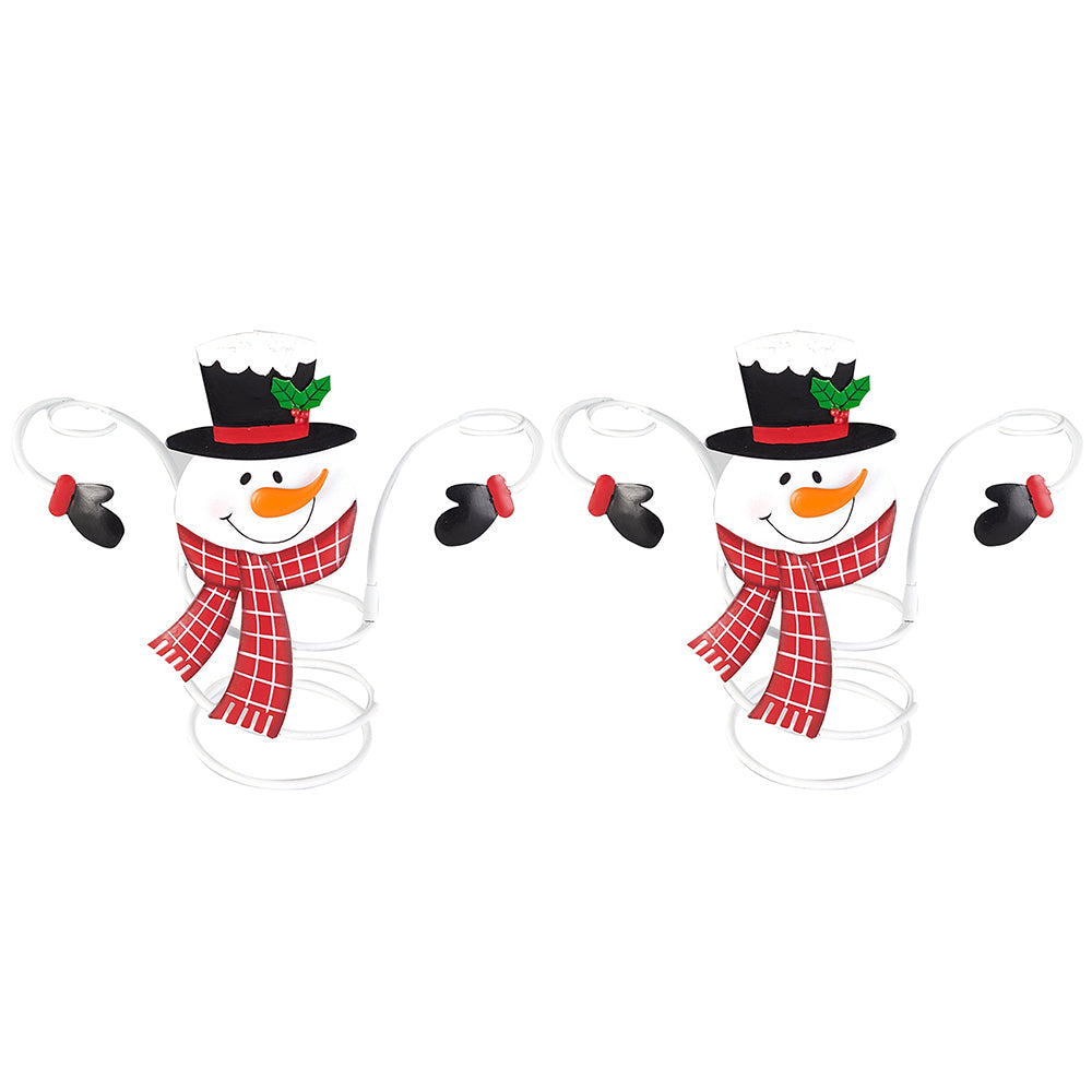 Christmas Wine Bottle and Glass Holder Stand
