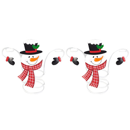Christmas Wine Bottle and Glass Holder Stand