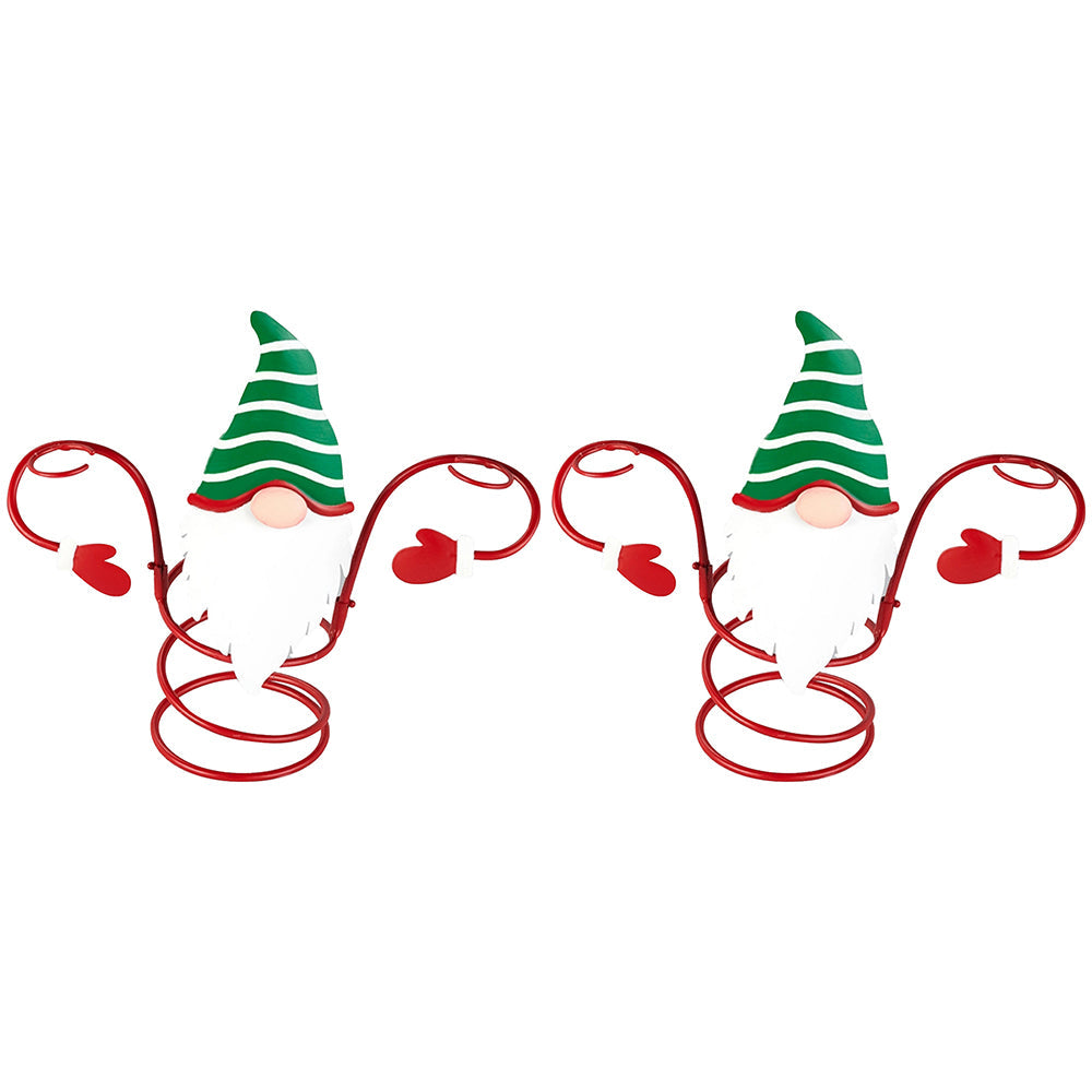 Christmas Wine Bottle and Glass Holder Stand