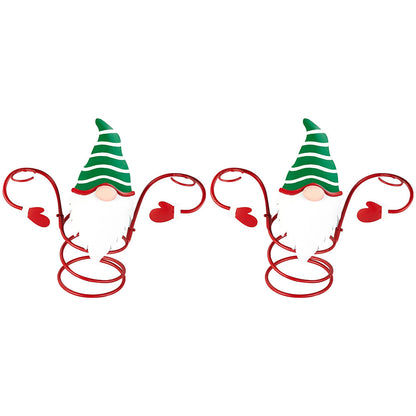 Christmas Wine Bottle and Glass Holder Stand