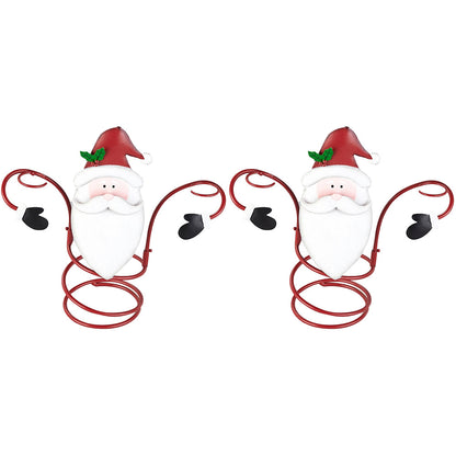 Christmas Wine Bottle and Glass Holder Stand
