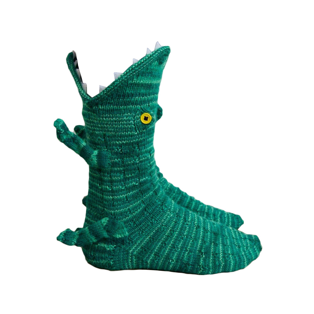 Unisex Christmas Knit Socks Cute Cartoon Animal Pattern