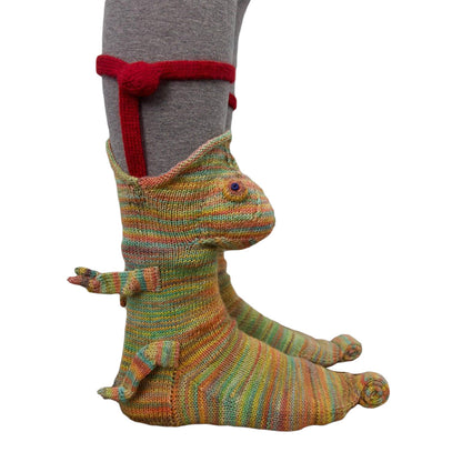 Unisex Christmas Knit Socks Cute Cartoon Animal Pattern