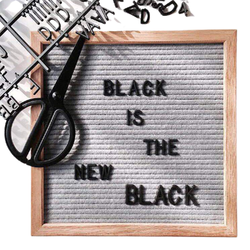 DIY Felt Letter Board Kit Wooden Frame Message Boards With Symbol Numbers