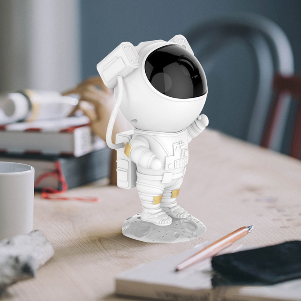 Star Projector Night Light Astronaut LED Galaxy Ceiling Projection Lamp for Bedroom Christmas Decor
