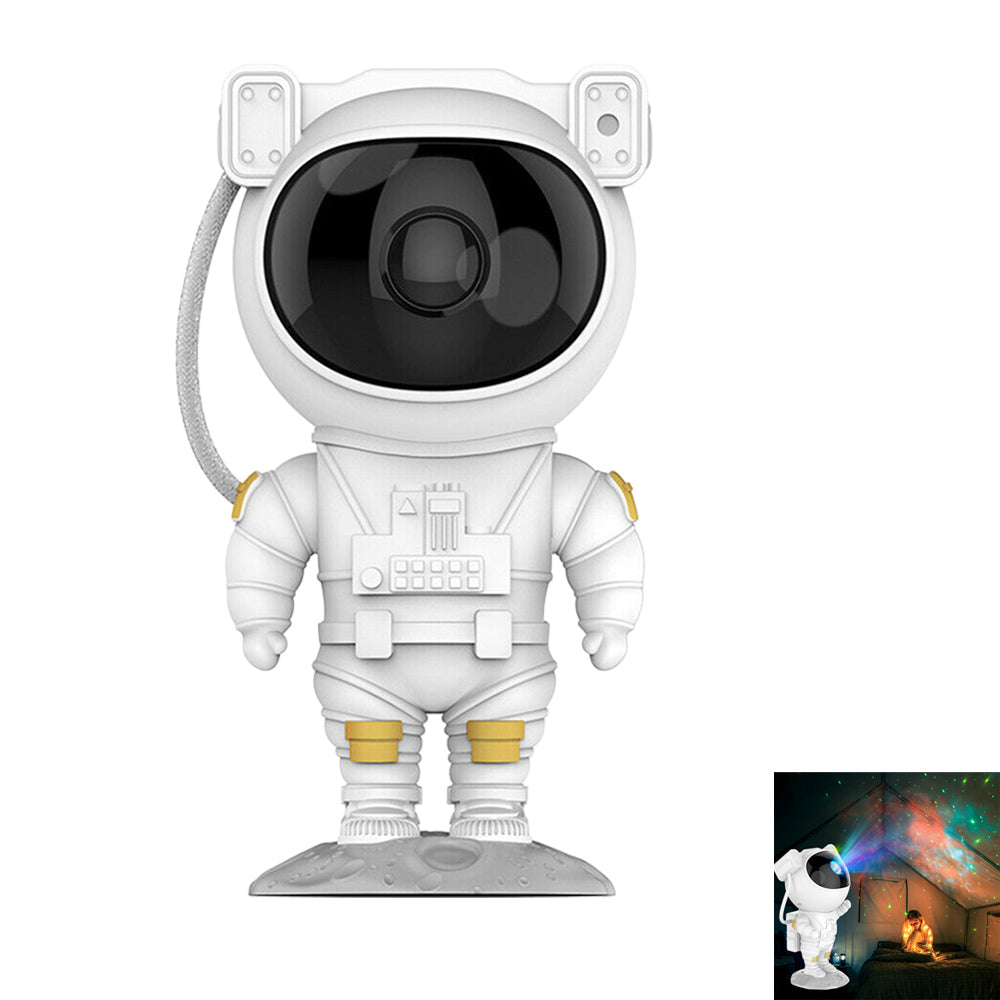 Star Projector Night Light Astronaut LED Galaxy Ceiling Projection Lamp for Bedroom Christmas Decor