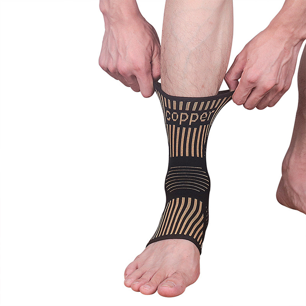 Copper Compression Socks Anti Fatigue Foot Ankle Sleeve