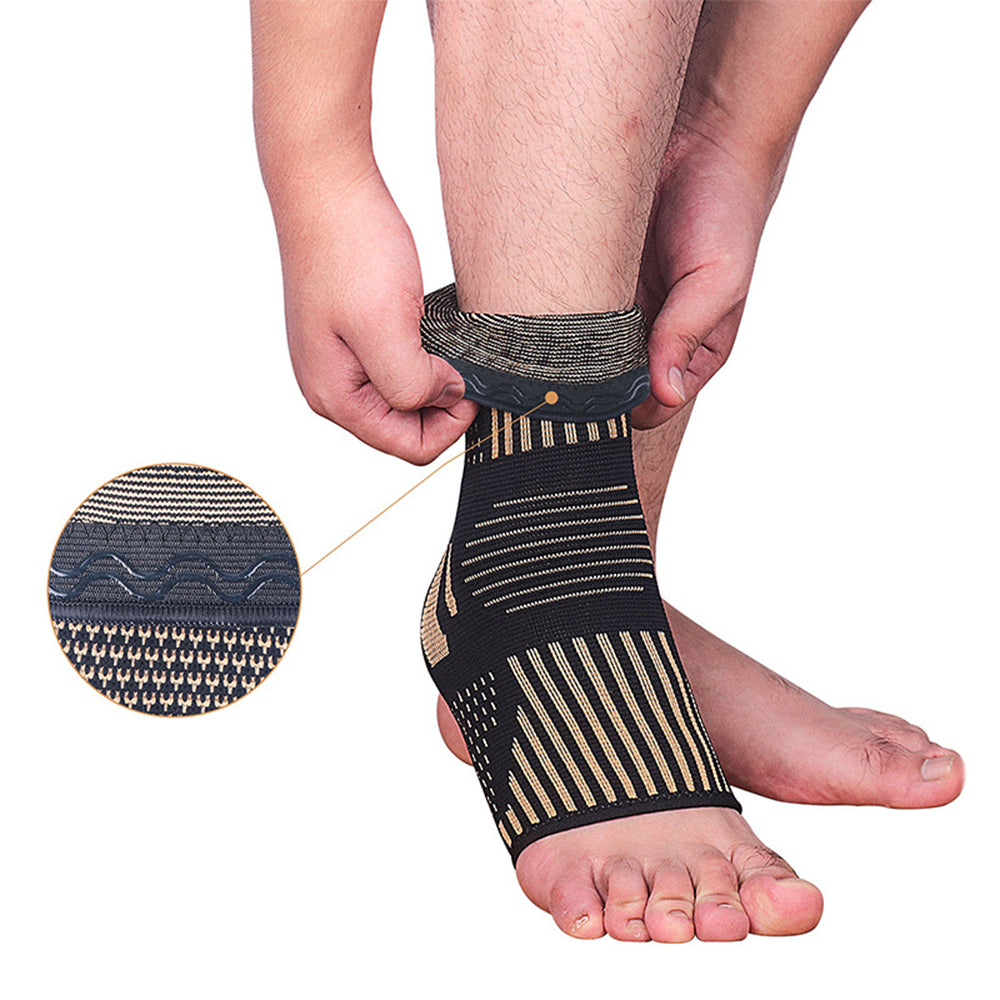 Copper Compression Socks Anti Fatigue Foot Ankle Sleeve