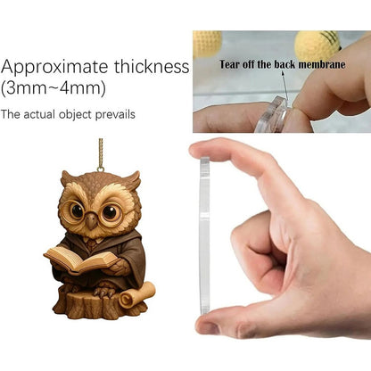 Owl Christmas Advent Calendar with 24 Daily Surprise Xmas Countdown Calendar