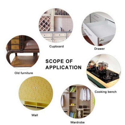 2 Rolls Kitchen Foil Oil Proof Self Adhesive Stove Sticker Wallpaper