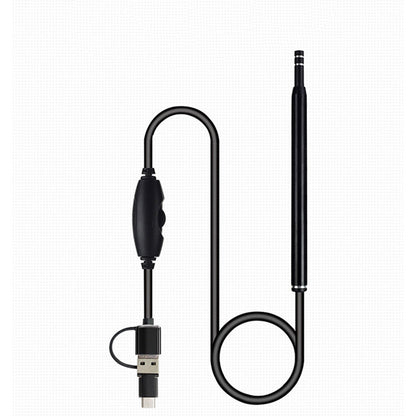 3 in 1 Ear Cleaning Endoscope Ear Wax Remover Tool with 6 Adjustable LED Waterproof Ear Wax Cleaning Endoscope