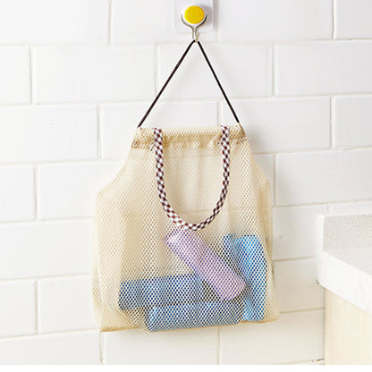 4Pcs Kitchen Reusable Mesh Storage Hanging Bag