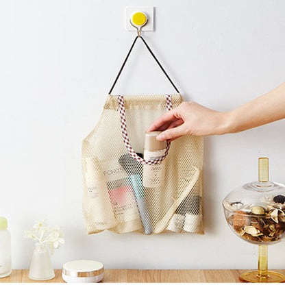 4Pcs Kitchen Reusable Mesh Storage Hanging Bag