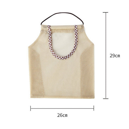 4Pcs Kitchen Reusable Mesh Storage Hanging Bag