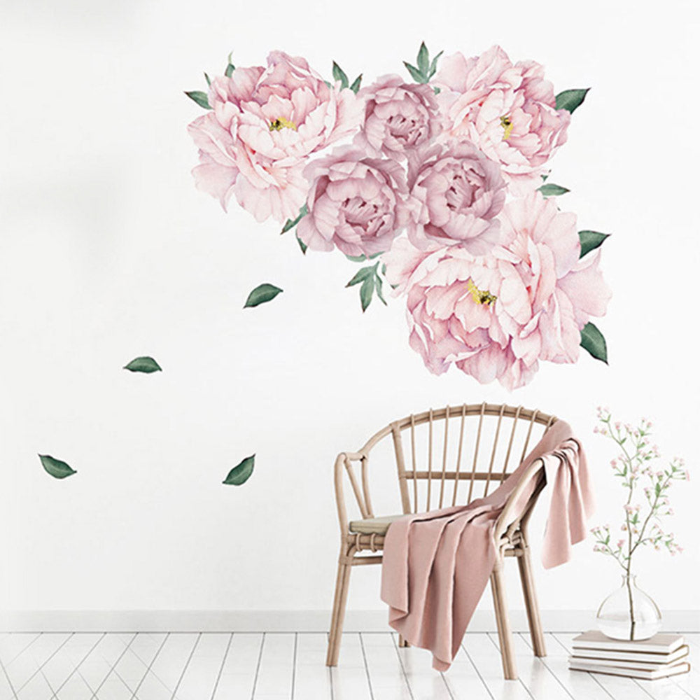 Flower Wall Stickers Girls Home Room Nursery Decor Wall Decal