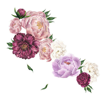 Flower Wall Stickers Girls Home Room Nursery Decor Wall Decal