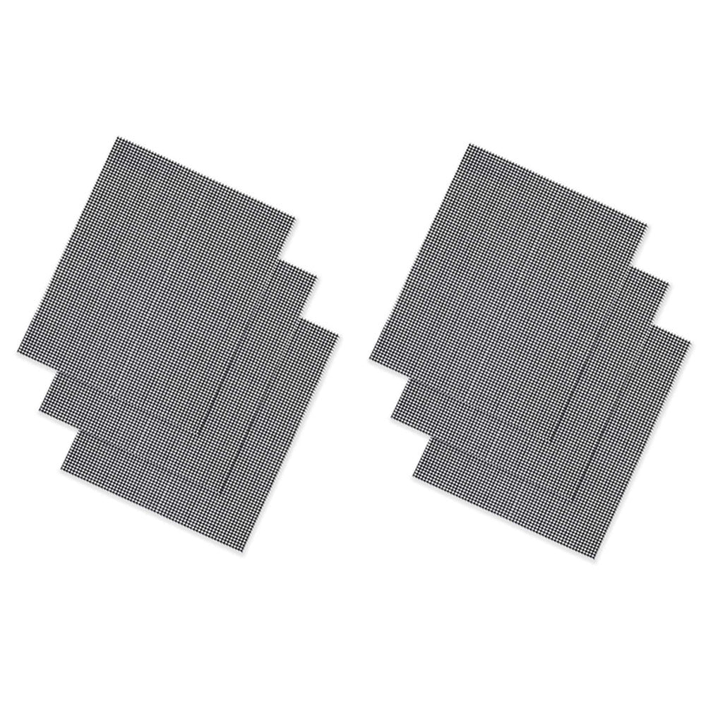 3 or 6Pcs BBQ Grill Mesh Mat Reusable Sheet Resistant Non-Stick Barbecue Bake Tools Hot