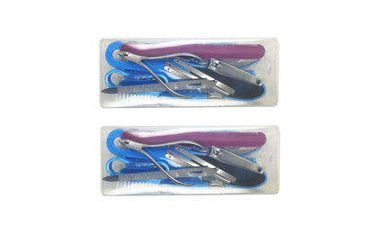 16PCS Manicure Foot Rasp File Hard Dead Skin Callus Remover Pedicure Tool Kit