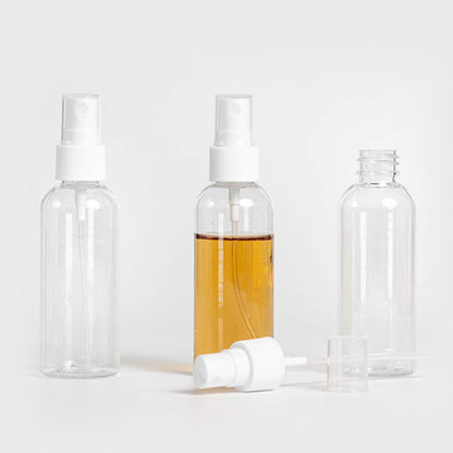 2-4-8Pk 100ml Empty Plastic Pump Spray Bottles Travel Perfume Atomiser