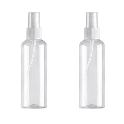 2-4-8Pk 100ml Empty Plastic Pump Spray Bottles Travel Perfume Atomiser