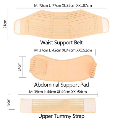 Nude Pregnancy Support Belt Maternity Postpartum Band
