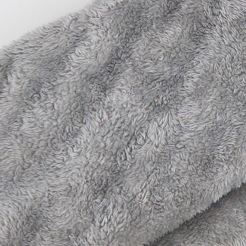 Foldable Plush Bed for Dog Cat Pet Calming Bed
