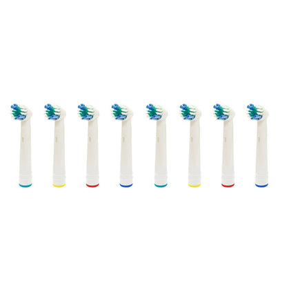 8 Piece Replacement Electric Toothbrush Heads for Oral B - Style 1