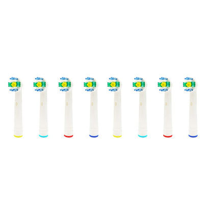 8 Piece Replacement Electric Toothbrush Heads for Oral B - Style 2