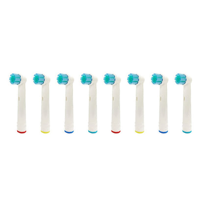 8 Piece Replacement Electric Toothbrush Heads for Oral B - Style 3