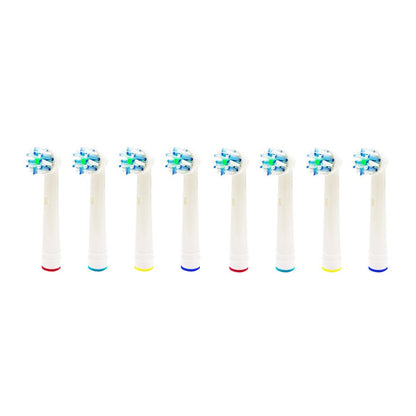 8 Piece Replacement Electric Toothbrush Heads for Oral B - Style 4