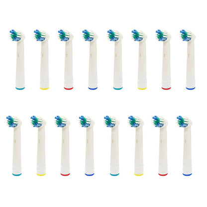 16 Piece Replacement Electric Toothbrush Heads for Oral B - Style 1