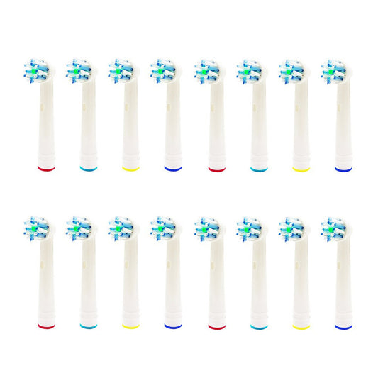 16pcs Replacement Brush Heads Electric Toothbrush Heads Compatible with Oral B -Style 4