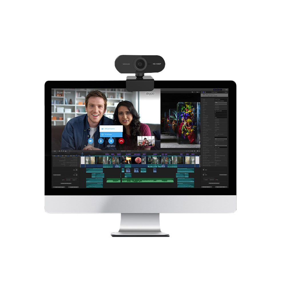 1080P HD Webcam with Microphone