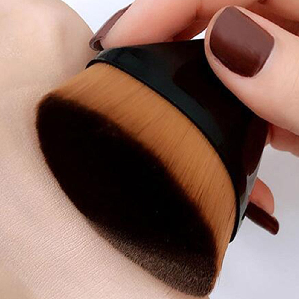 2Pcs Makeup Brushes Seamless Foundation Brushes with Storage Cases