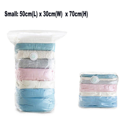 4Pcs Vacuum Storage Bags Wardrobe Vacuum Compression Storage Bags