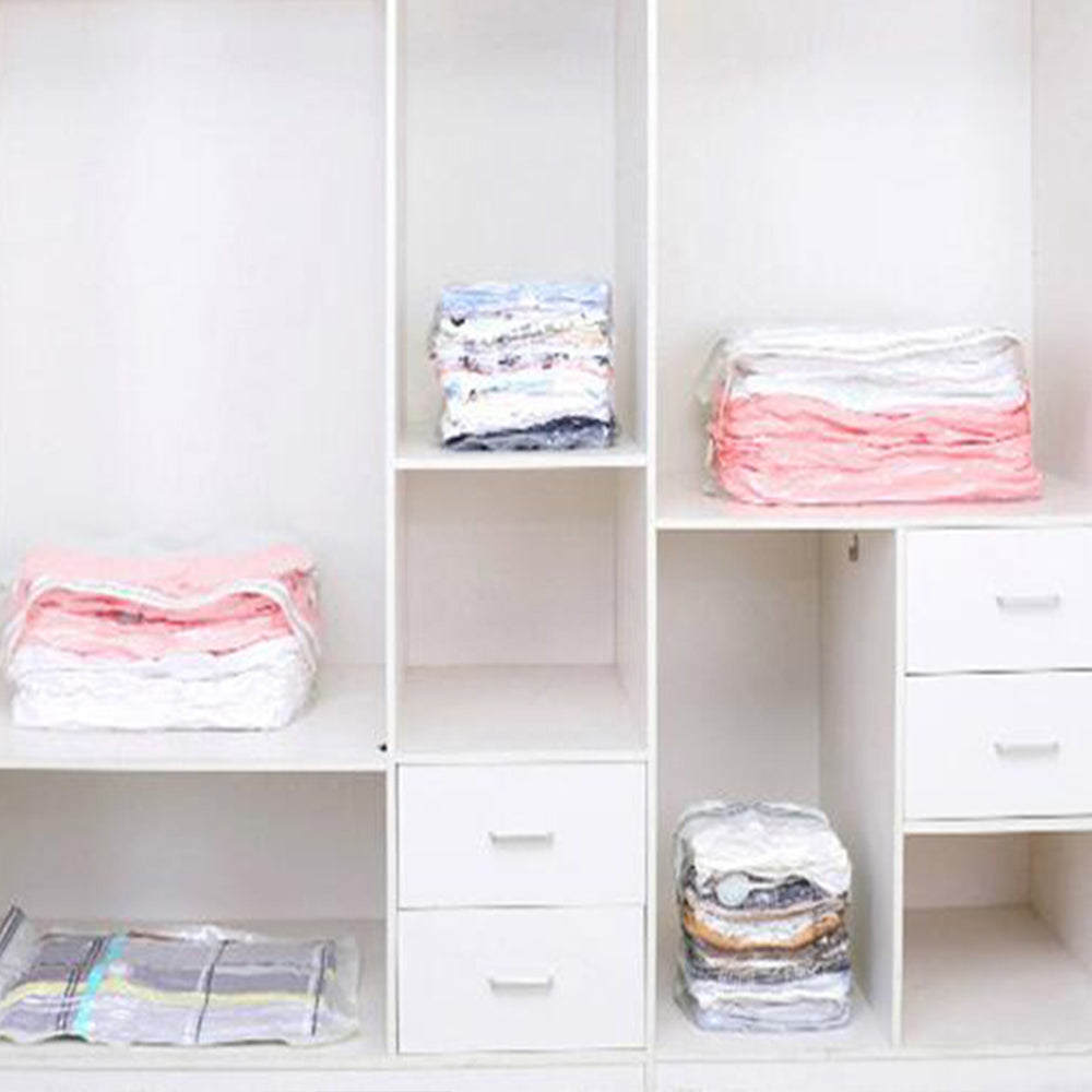 4Pcs Vacuum Storage Bags Wardrobe Vacuum Compression Storage Bags