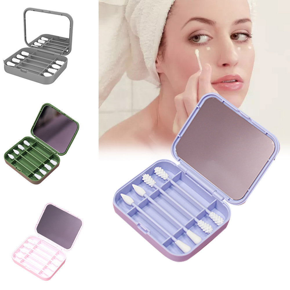 Reusable Silicone Ear Cleaning Swabs Set