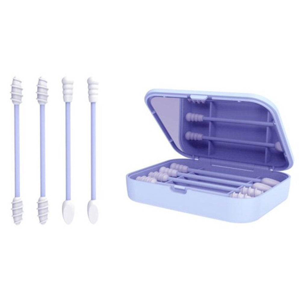 Reusable Silicone Ear Cleaning Swabs Set