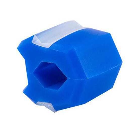 1Pc Jaw Exerciser Silicone Jawline Shaper Facial Exerciser - Blue