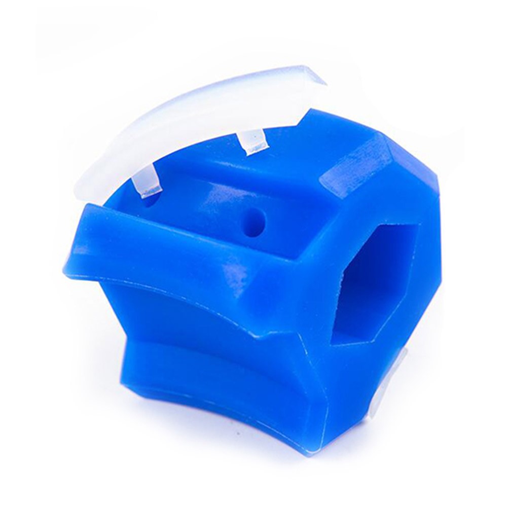 1Pc Jaw Exerciser Silicone Jawline Shaper Facial Exerciser - Blue