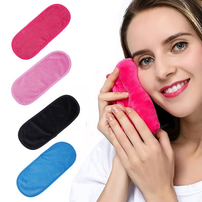4Pcs or 8Pcs Reusable Makeup Remover Towels