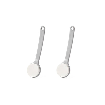 2Pcs Long Handle Back Lotion Applicator Shower Sponge