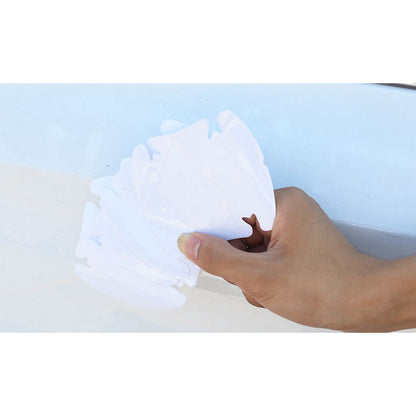 80Pcs Transparent Car Door Handle Anti Scratch Protector Film